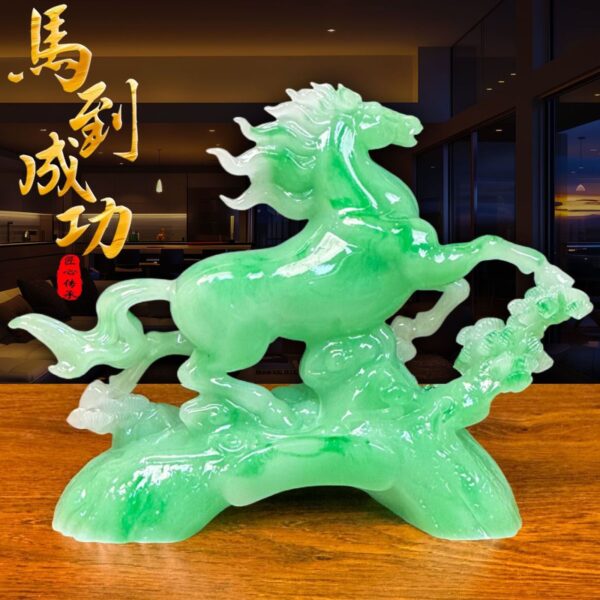 Lucky horse to successful ornaments, new opening gifts, lucky ornaments, entrance office, business opening housewarming