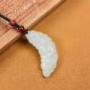 Dragon and phoenix with jade pendant couple, a pair of men's and women's dragon and phoenix auspicious jade pendants
