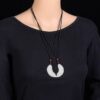 Dragon and phoenix with jade pendant couple, a pair of men's and women's dragon and phoenix auspicious jade pendants