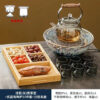 Qin Yi furnace tea making complete set of household tea making equipment indoor glass tea kettle making tea kettle roasting tea electric ceramic stove set