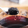 Large-grained, authentic, premium-grade dried black mulberries