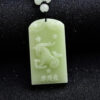 Zodiac sign engraving, amulet pendant peace plaque