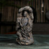 Retro handmade old Zen decorative ornaments for home living room, study, tea room - Puci Guanyin