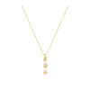 925 sterling silver bamboo necklace women's summer rose gold clavicle chain Valentine's Day gift niche trendy temperament internet celebrity