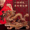 Ornaments attract wealth Jinlong living room office gifts housewarming home wine cabinet opening zodiac entrance handicraft decoration