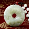 Hetian jade zodiac pendant, Year of the Horse, amulet, and talisman.